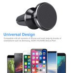 Wholesale 360 Universal Magnetic Snap On Air Vent Car Mount Holder 007 (Black)